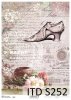 Papier decoupage Soft (HS code 48062000)  S0252
